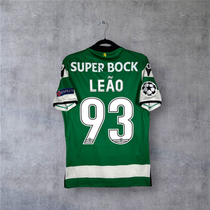 Flocage Rafael Leão numéro 93 sur maillot Sporting CP 2017-2018