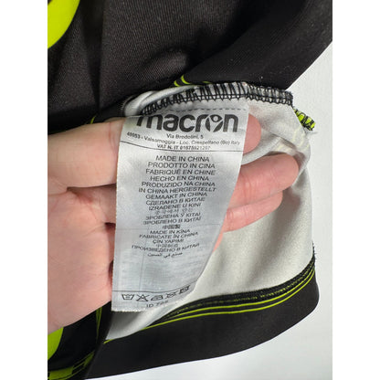 Étiquette d'authenticité Macron prouvant l'originalité du maillot