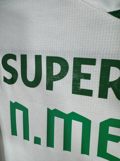 Défaut : légère usure du sponsor Super Bock au dos, maillot Sporting CP third 2020-2021