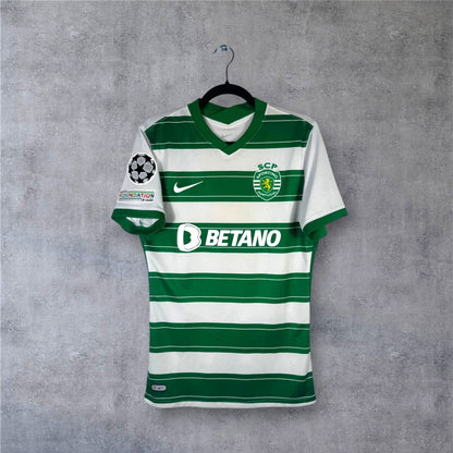 Maillot authentique Sporting CP 2021-2022 Domicile Nike vue de face