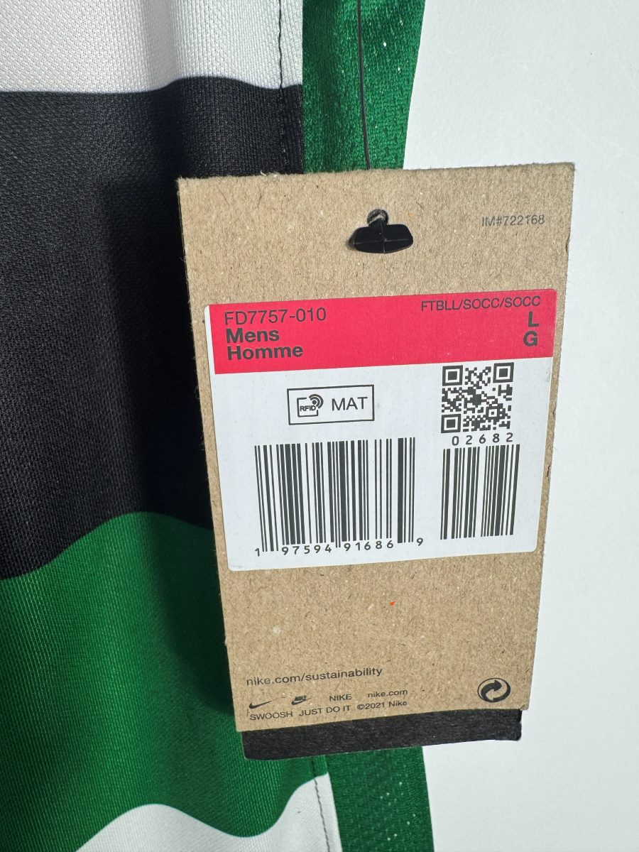 Étiquette carton neuf Nike taille L