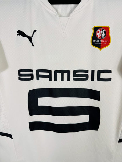 Maillot Stade Rennais 2021-2022 extérieur détail écusson club
