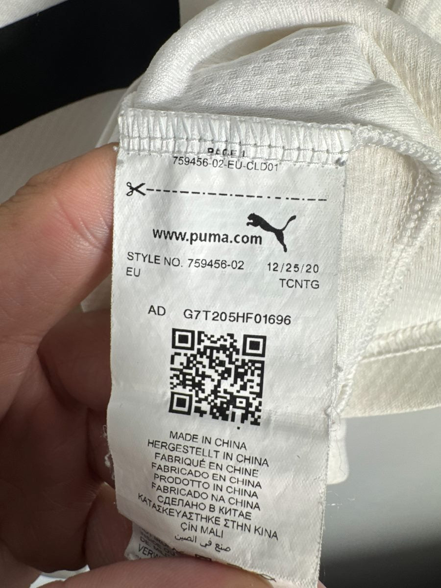 Maillot Stade Rennais 2021-2022 extérieur étiquette Puma taille S