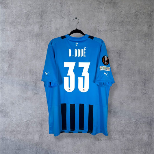Maillot Stade Rennais 2022-2023 third vue dos flocage Doué N°33
