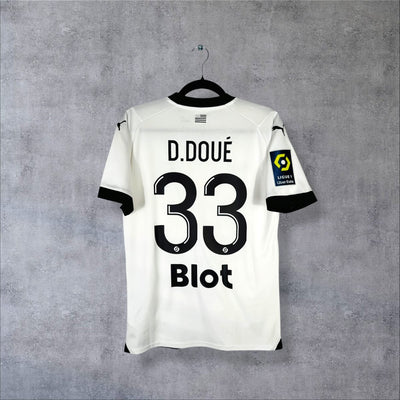 Stade Rennais 2023-2024 Away Shirt - D. Doue No.33 (S)