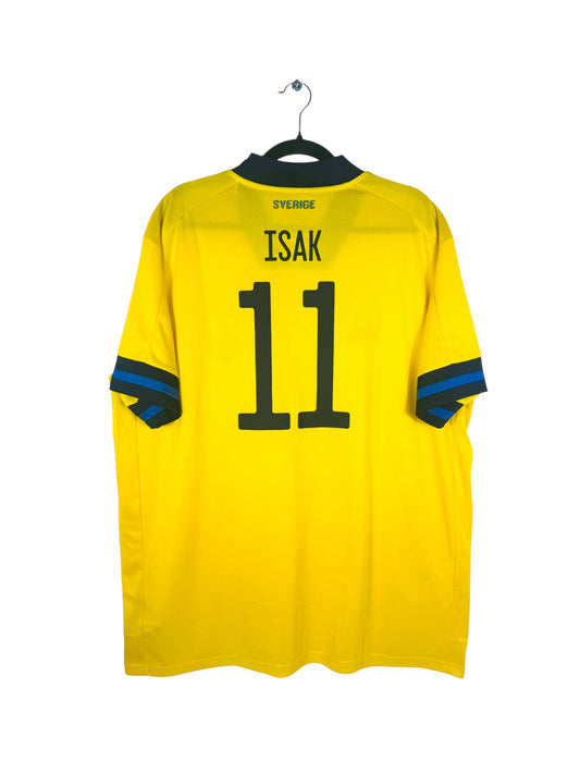 Maillot Suède 2020-2021 domicile Isak N°11 Adidas XXL
