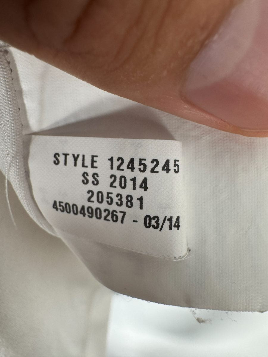 Étiquette intérieure Under Armour STYLE 1245245 SS 2014 du maillot Tottenham domicile taille L