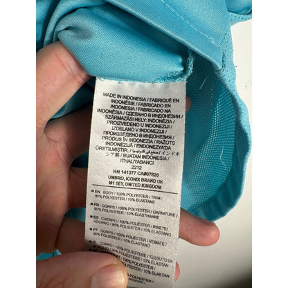 Étiquette d'authenticité Umbro prouvant l'originalité du maillot