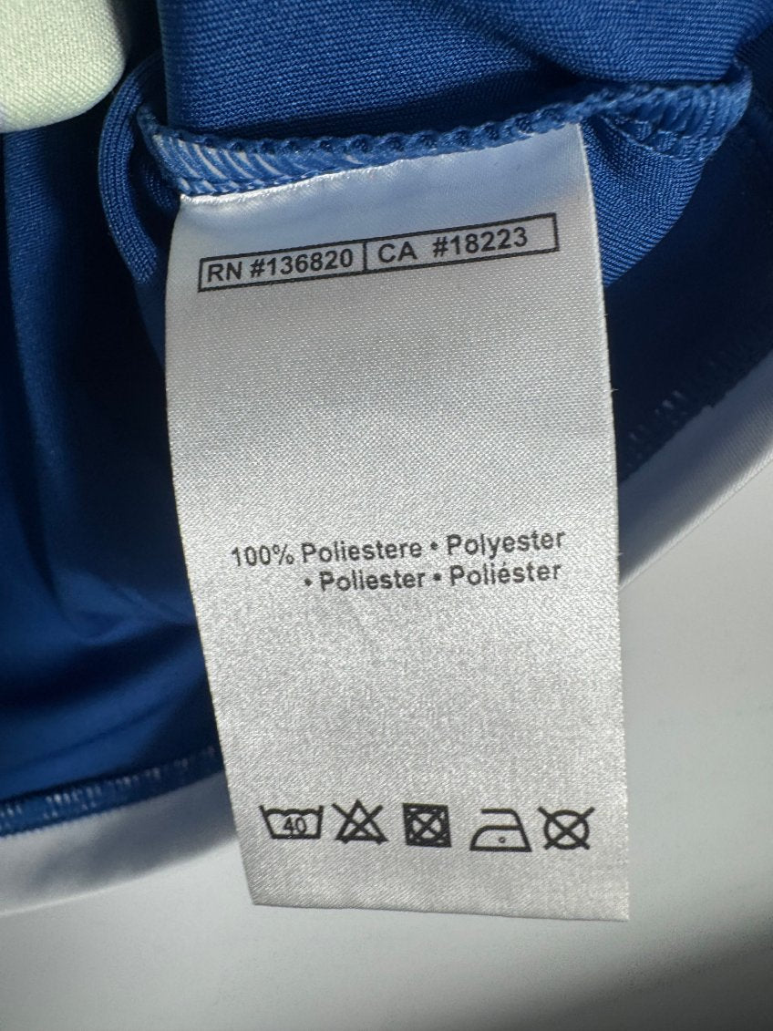 Étiquette d'authenticité Kappa prouvant l'originalité du maillot