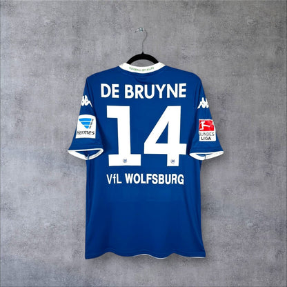 Flocage De Bruyne numéro 14 sur maillot VFL Wolfsburg 2014-2015 Third