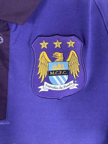 Détails du logo - Maillot Manchester City 2014-2015 Third Kun Agüero N°16