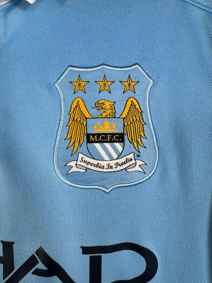 Détails du logo - Maillot Manchester City 2015-2016 Domicile Yaya Touré N°42