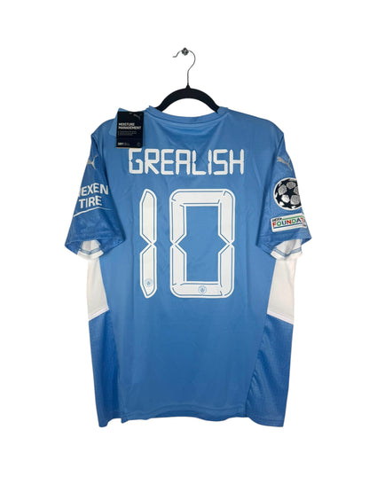 Maillot Manchester City 2021-2022 domicile Grealish