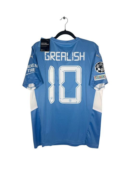 Maillot Manchester City 2021-2022 domicile Grealish