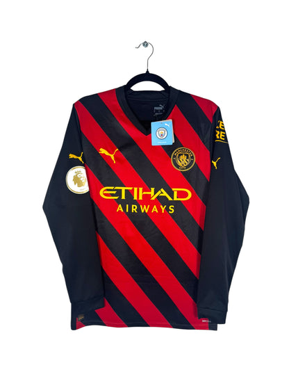 Maillot Manchester City 2022-2023 extérieur manches longues
