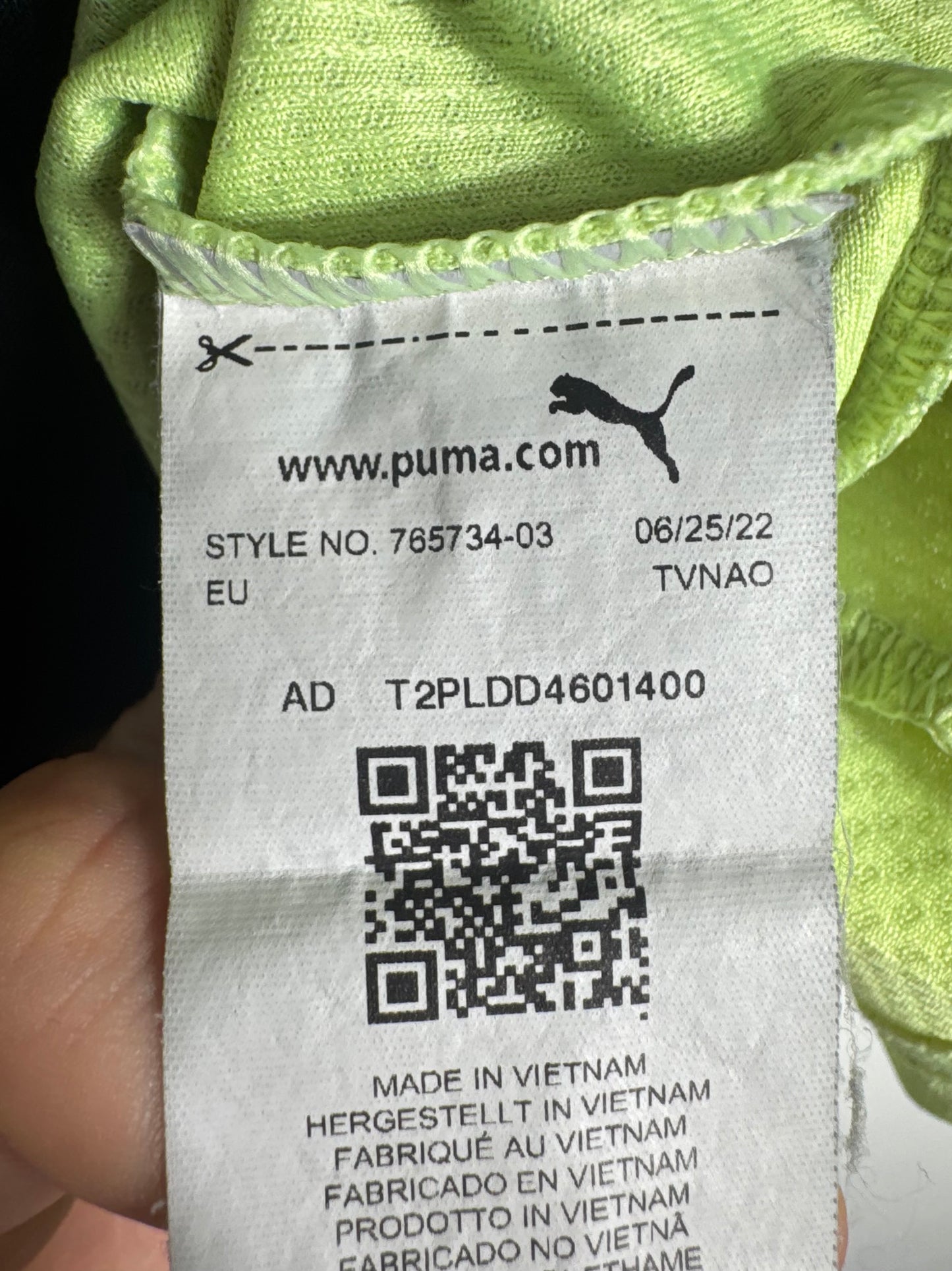 Étiquette d'authenticité officielle et code produit certifié - Maillot Manchester City 2022-2023 Third Palmer N°80