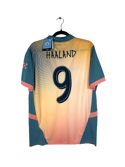 Maillot Manchester City 2024-2025 Fourth Haaland