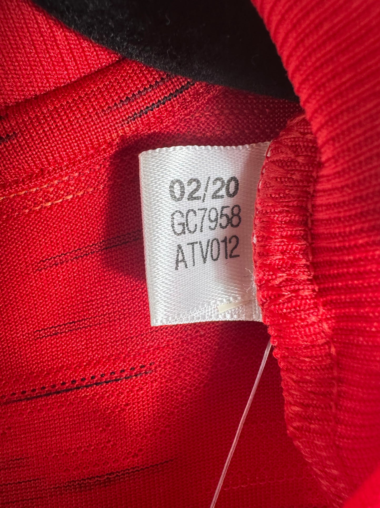 Étiquette d'authenticité officielle et code produit certifié - Maillot Manchester United 2020-2021 Domicile McTominay N°39