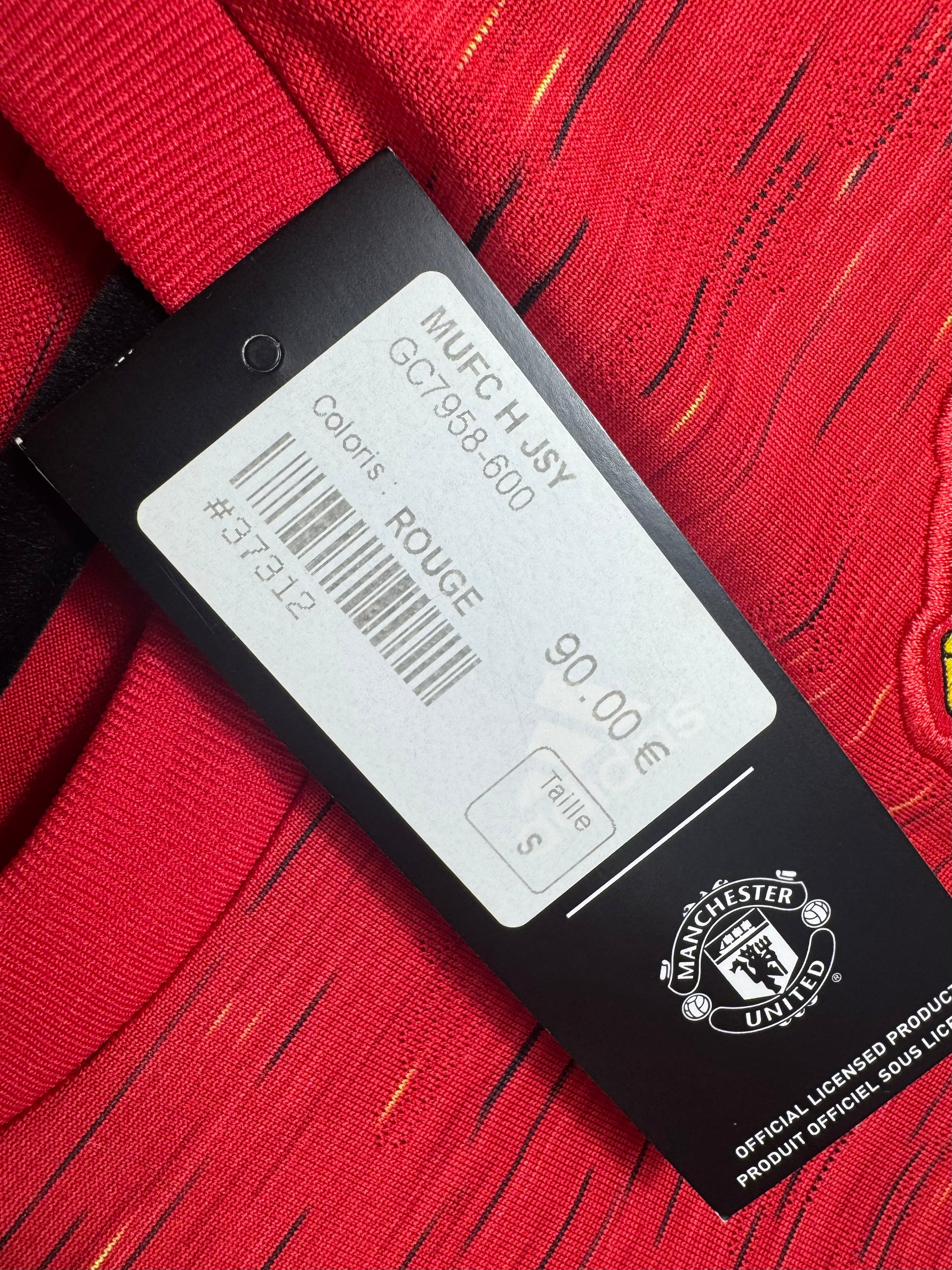 Etiquette neuve - Maillot Manchester United 2020-2021 Domicile McTominay N°39