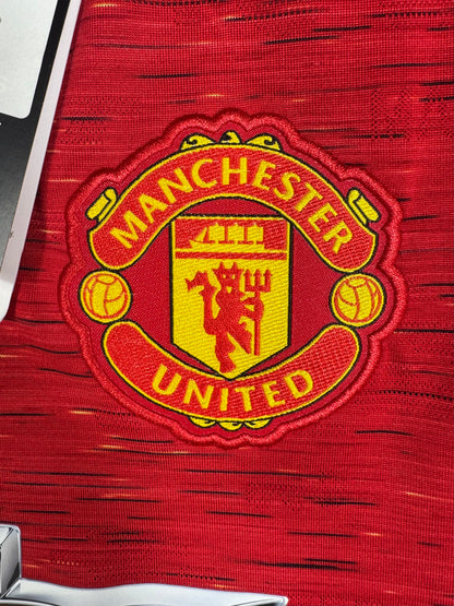 Détails du logo - Maillot Manchester United 2020-2021 Domicile McTominay N°39