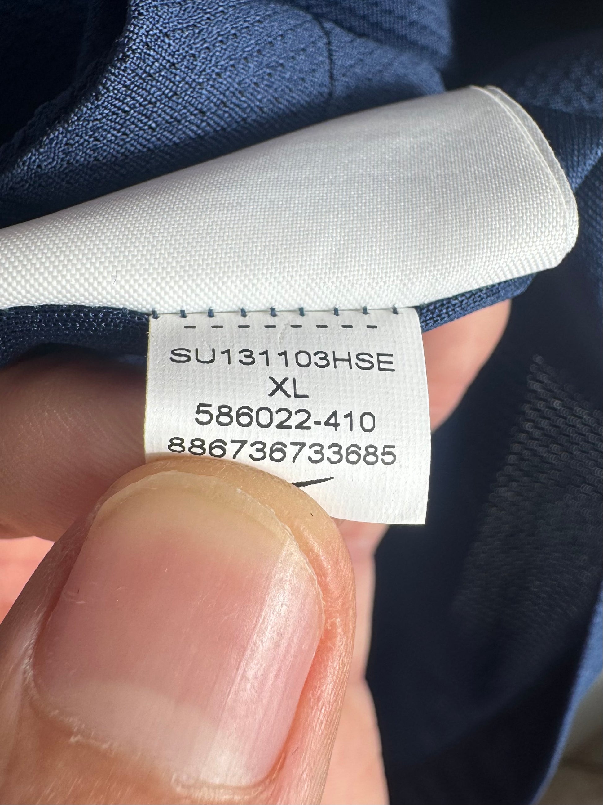 Étiquette d'authenticité officielle et code produit certifié - Maillot Montpellier MHSC 2013-2014 Domicile Cabella N°10