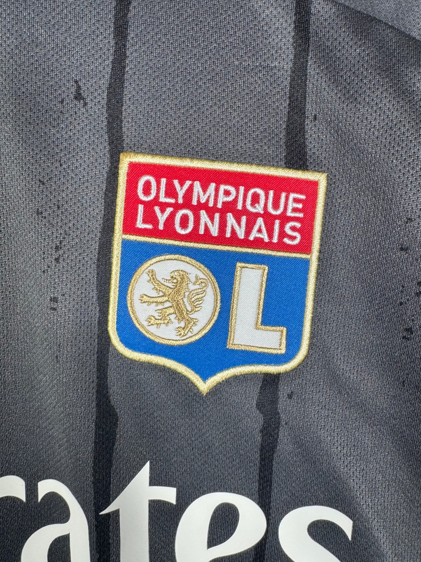Détails du logo - Maillot OL 2020-2021 Extérieur Cherki N°18
