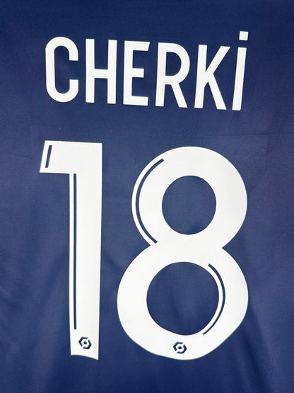 Flocage officiel arrière Cherki 18 - Maillot OL 2023-2024 Third