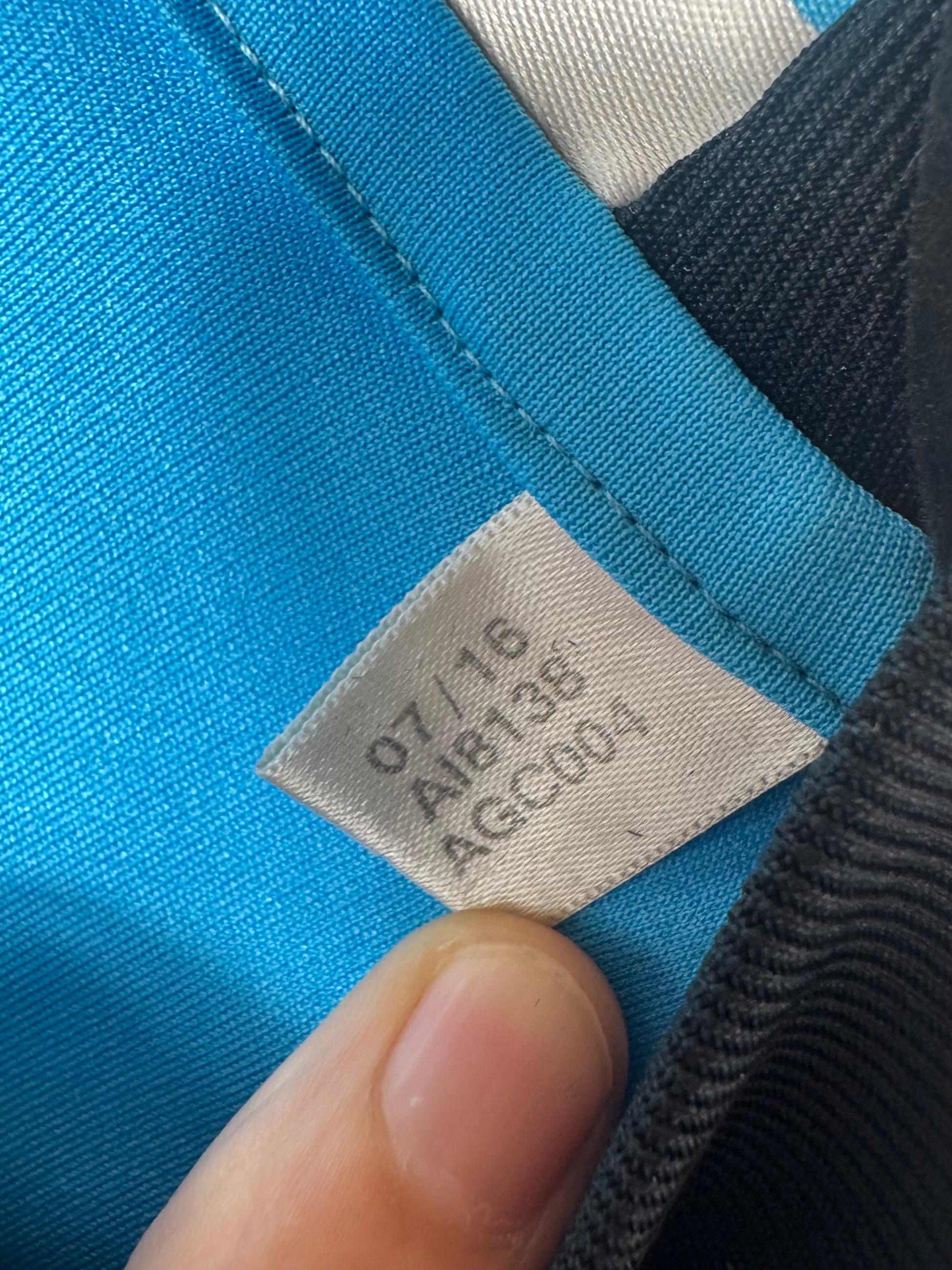 Étiquette d'authenticité officielle et code produit certifié - Maillot OM 2016-2017 Third Payet N°11