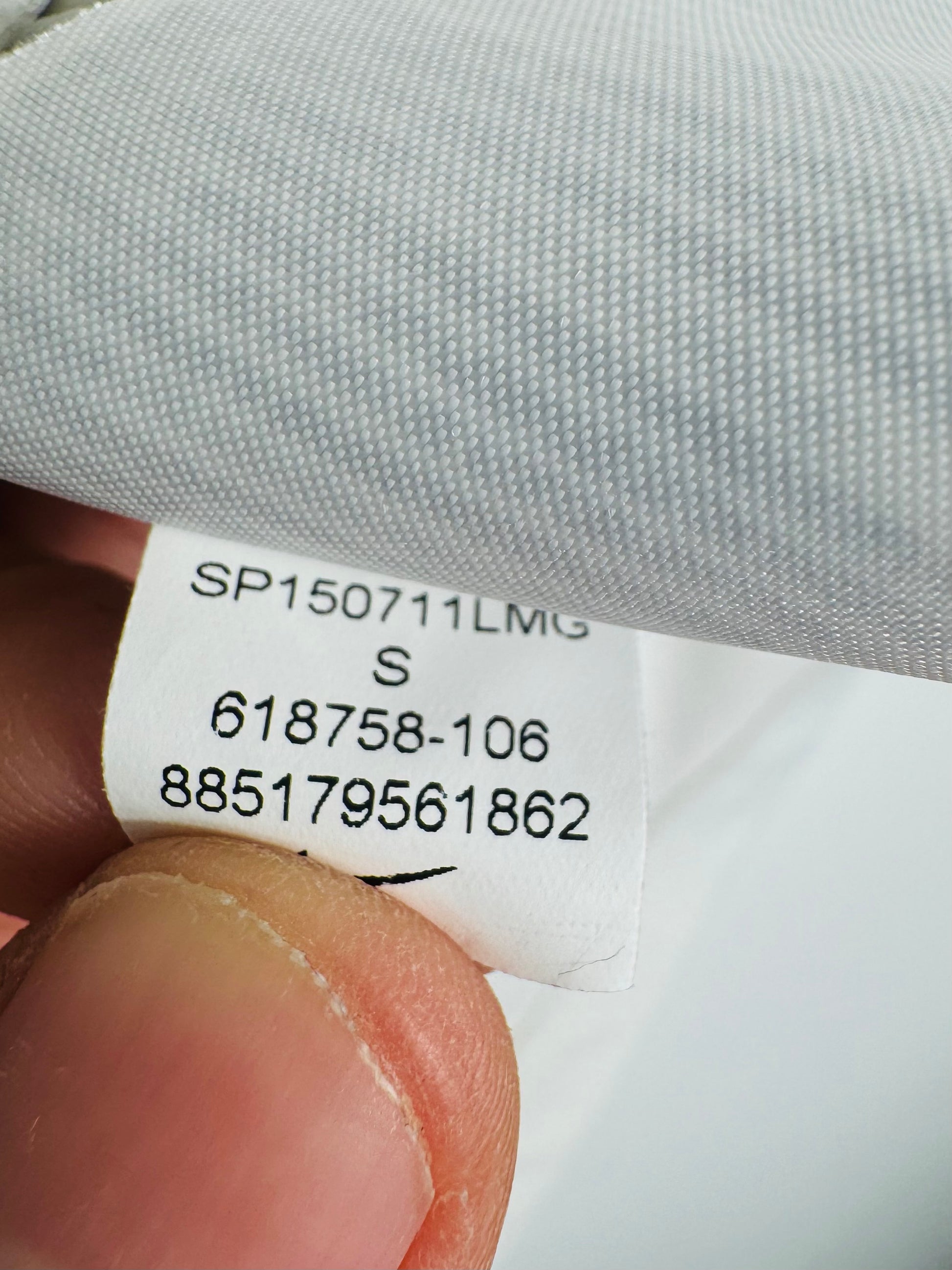 Étiquette d'authenticité officielle et code produit certifié - Maillot PSG 2014-2015 Extérieur Pastore N°27