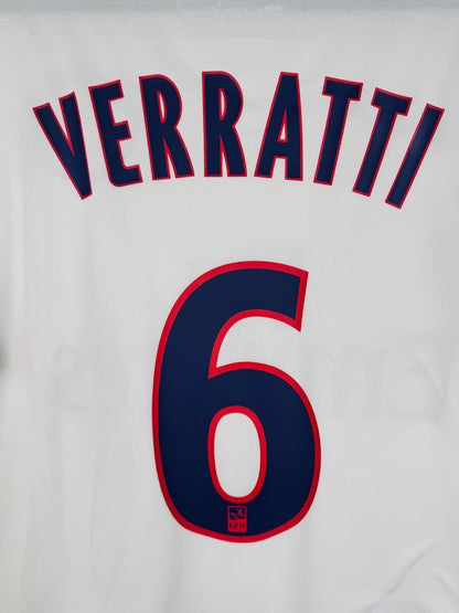 Flocage officiel arrière Verratti 6 - Maillot PSG 2015-2016 Extérieur