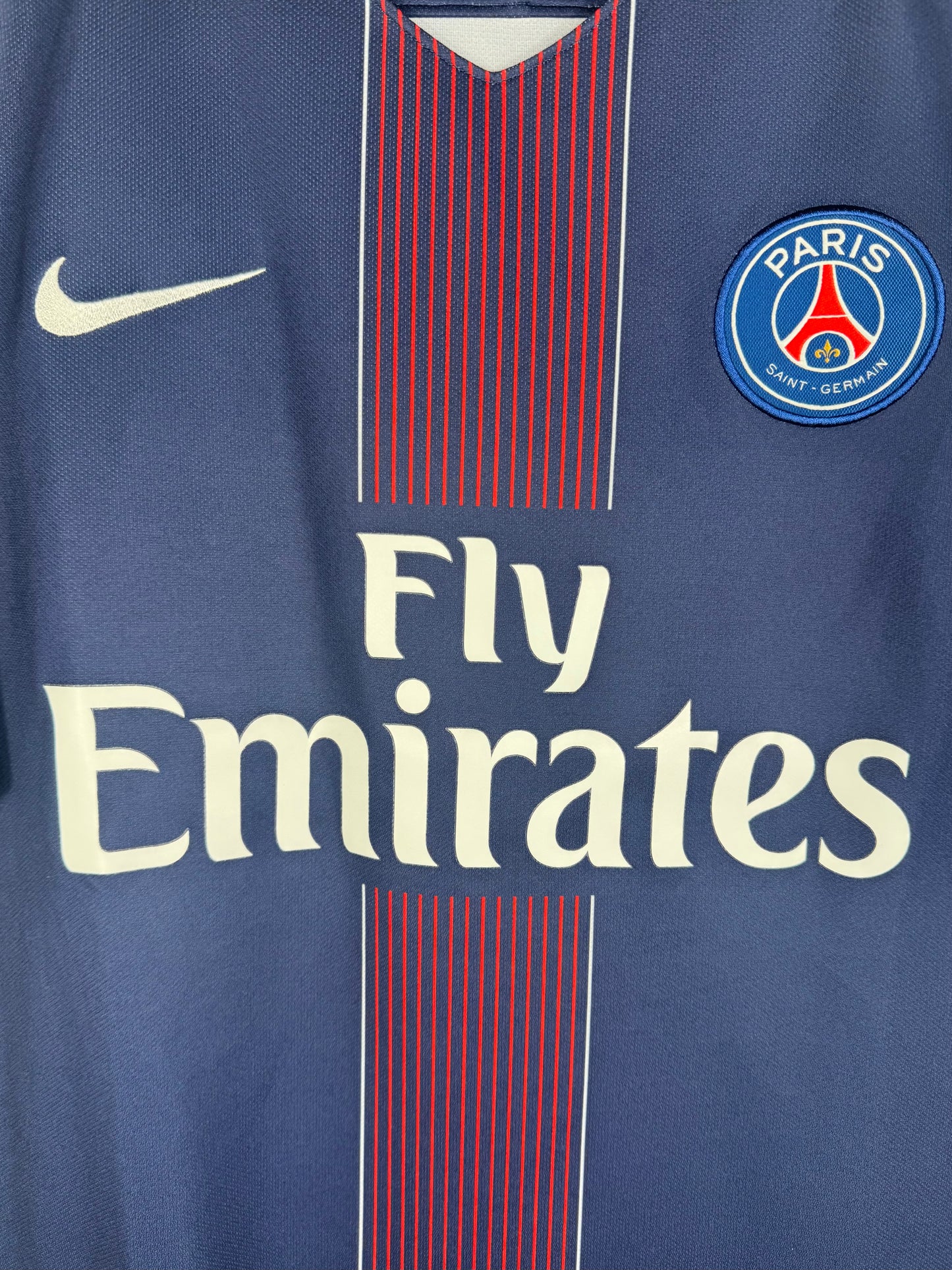 Détails du logo - Maillot PSG 2016-2017 Domicile Matuidi N°14