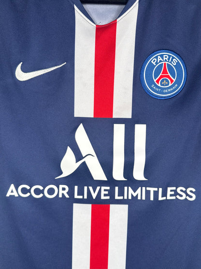 Détails du logo - Maillot PSG 2019-2020 Domicile Neymar JR N°10