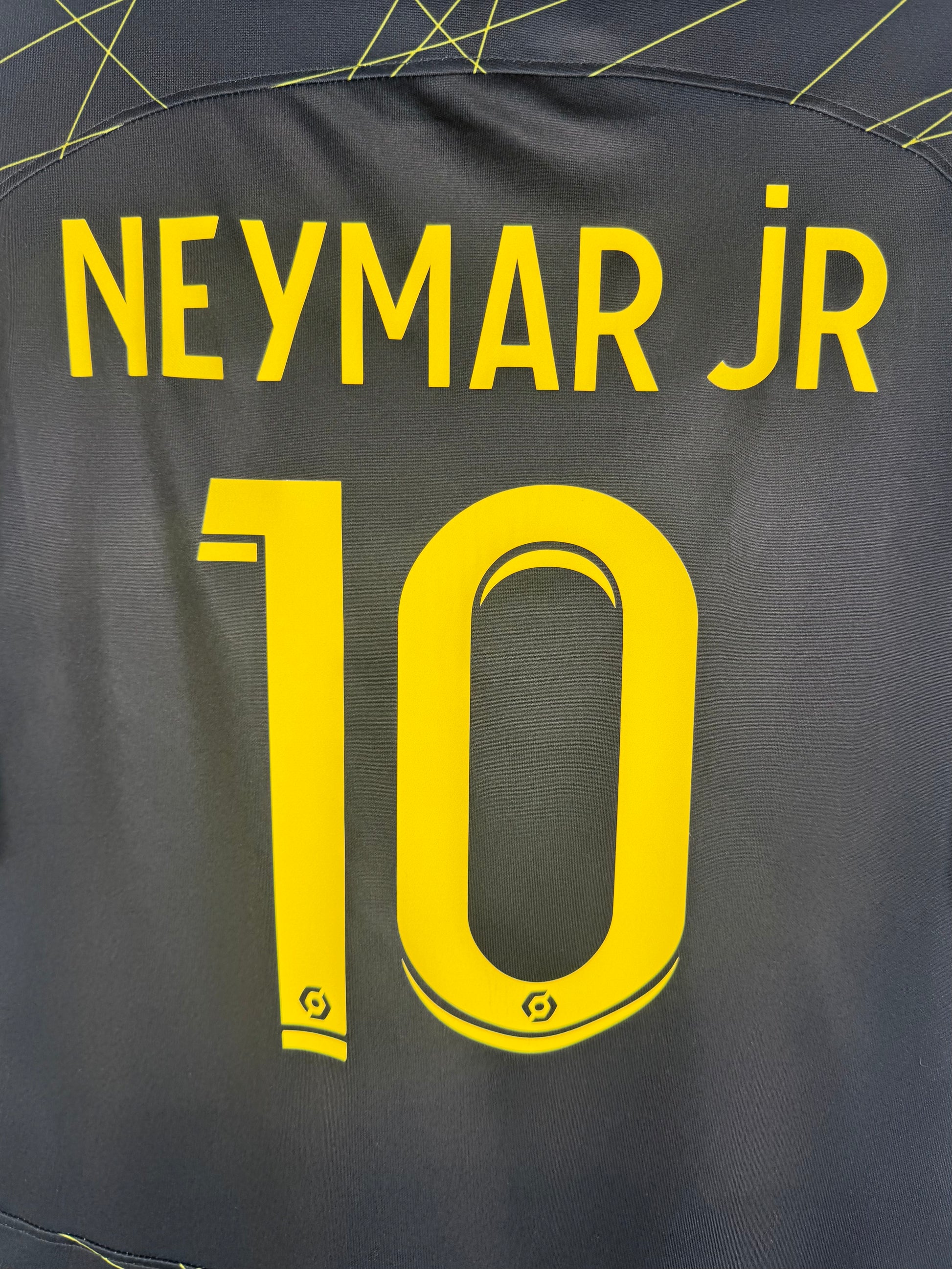 Flocage officiel arrière Neymar JR 10 - Maillot PSG 2022-2023 Fourth