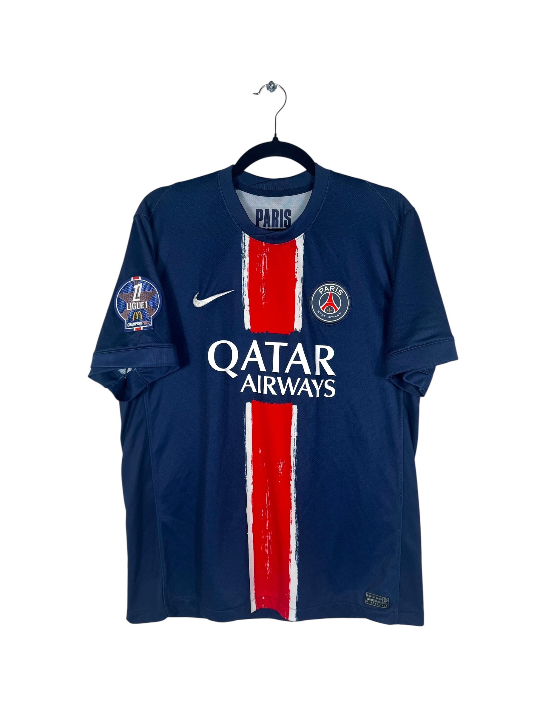 Maillot Real Madrid 2024-2025 Domicile, Mbappe + Badge LDC : Achat occasion | T-shirts (homme) Adidas Blanc Neuf, avec étiquette Maillot Real Madrid 2024-2025 Domicile, Mbappe + Badge LDC : Achat occasion | T-shirts (homme) Adidas Blanc Neuf, avec étiquette