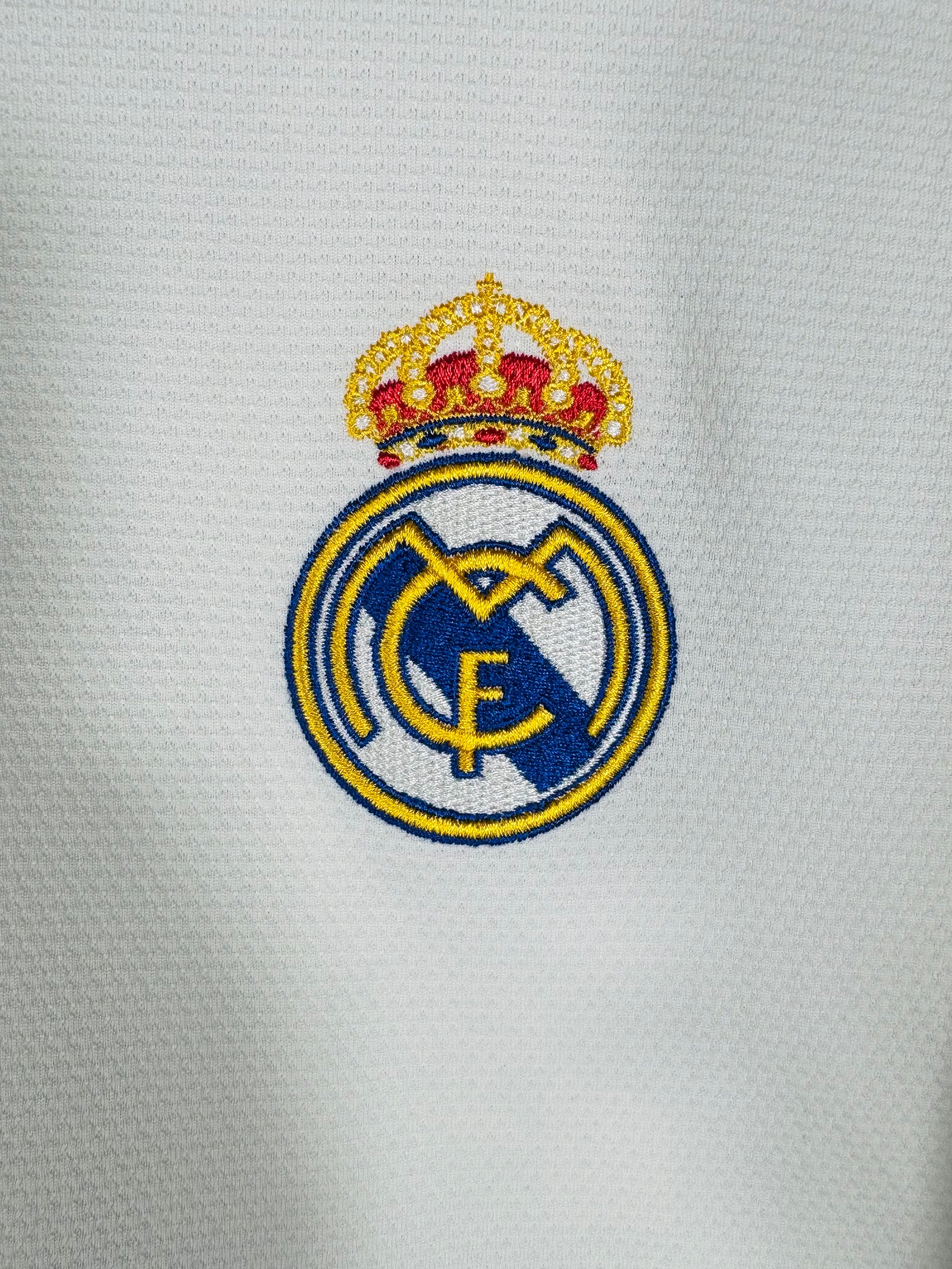 Détails du logo - Maillot Real Madrid 2018-2019 Domicile Kroos N°8