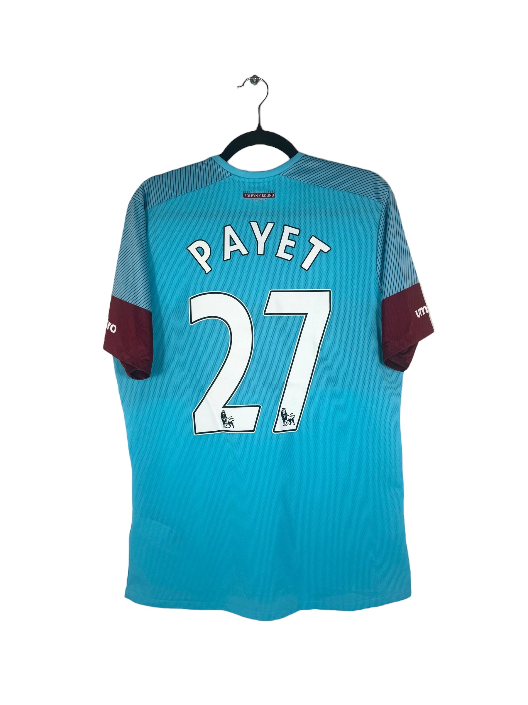 Maillot West Ham 2015-2016 extérieur Payet
