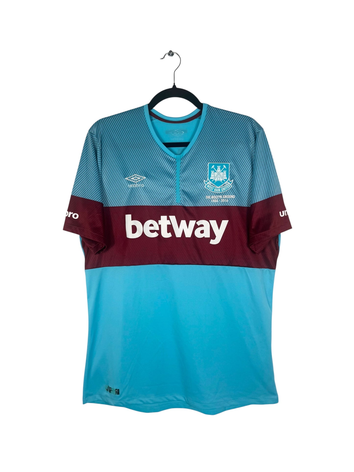 Maillot West Ham 2015-2016 extérieur