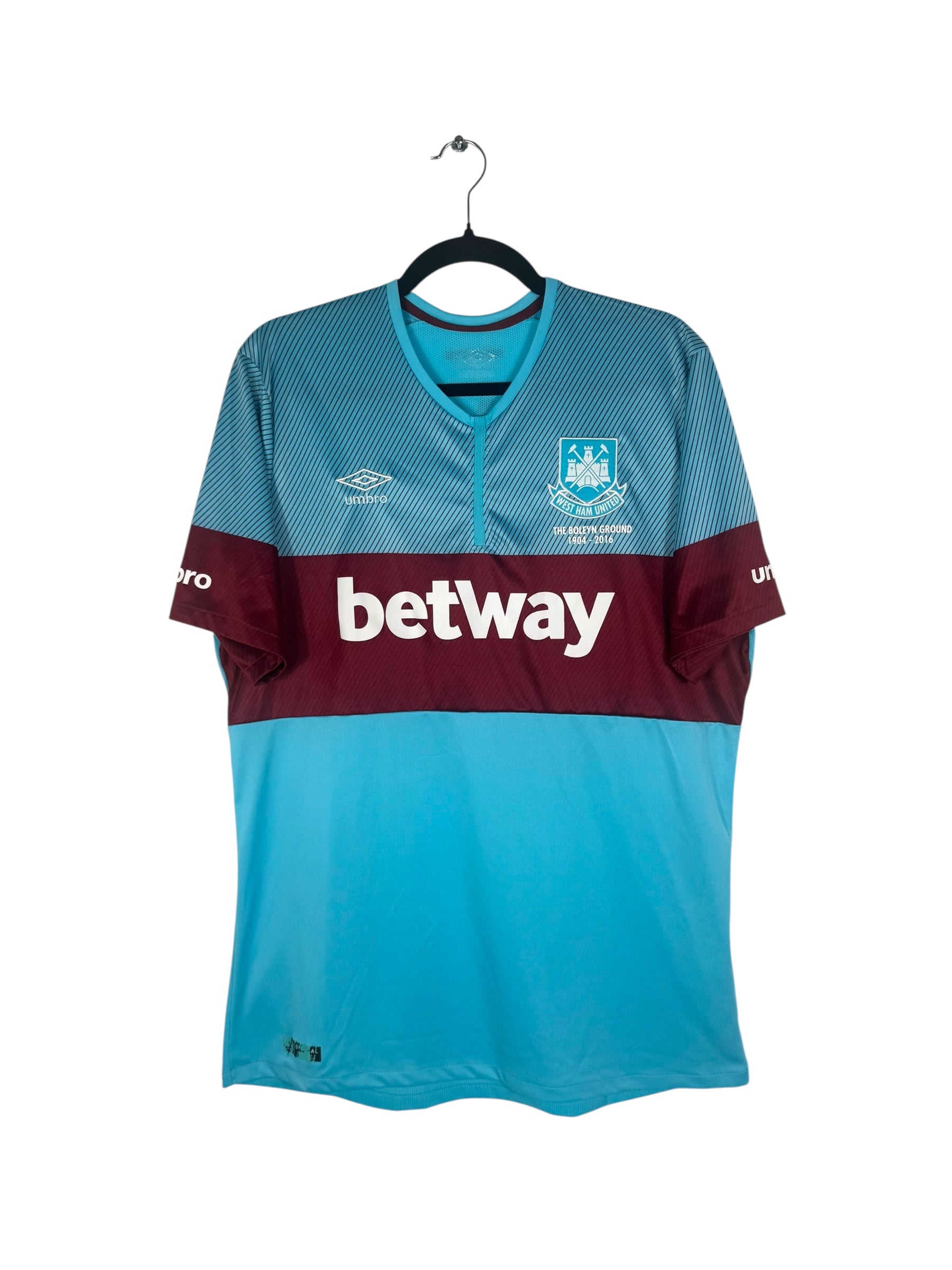 Maillot West Ham 2015-2016 extérieur